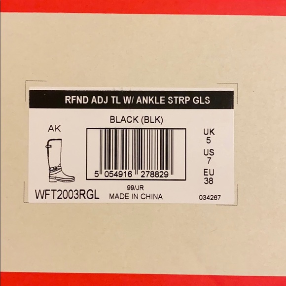 Hunter Rain Boots w/ Ankle & Calf Buckle - Picture 8 of 8